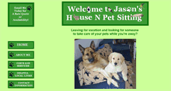 Desktop Screenshot of housenpetsitting.com